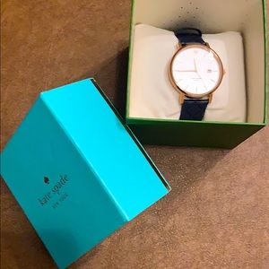 Kate Spade Watch - Black Band + Gold, Original Box